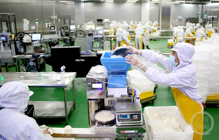 重慶首個(gè)5G數(shù)字食品工廠在西部(重慶)科學(xué)城投產(chǎn)