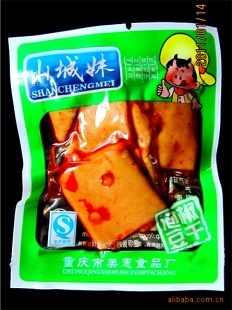 散裝豆干重慶美惠食品廠山城妹泡椒豆干重慶特產休閑食品