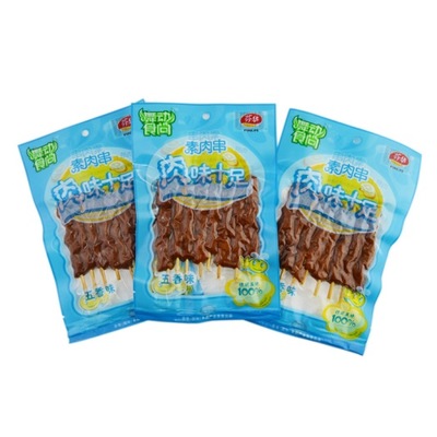 【重慶小吃】芬華舞動食尚素肉串 70g五香味_豆類食品批發